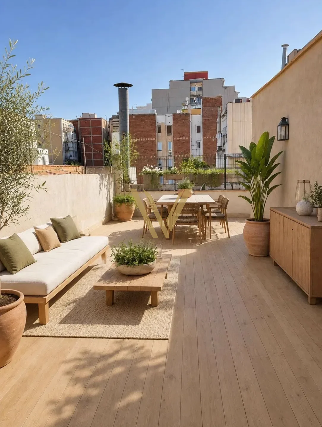Penthouse with an exceptional private terrace